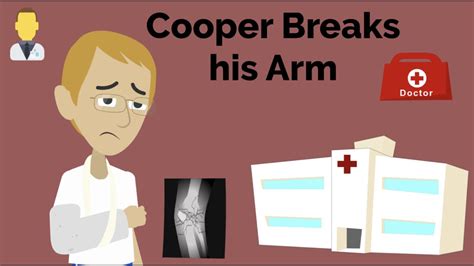cooper breaks his arm